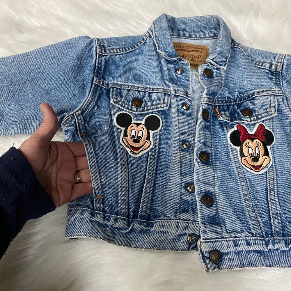 🌟SOLD🌟 Orange Label Levi’s Toddler Jacket - Picture 3 of 11
